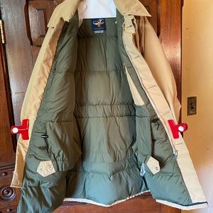 Canada Snow Goose Vintage XL 2XL Down Parka Jacket Fur Trim